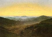 Caspar David Friedrich Giant Mountains Sweden oil painting artist